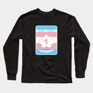 Trans Canada Highway Long Sleeve T-Shirt